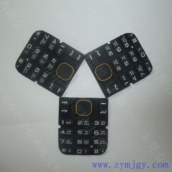 Silicone keypad